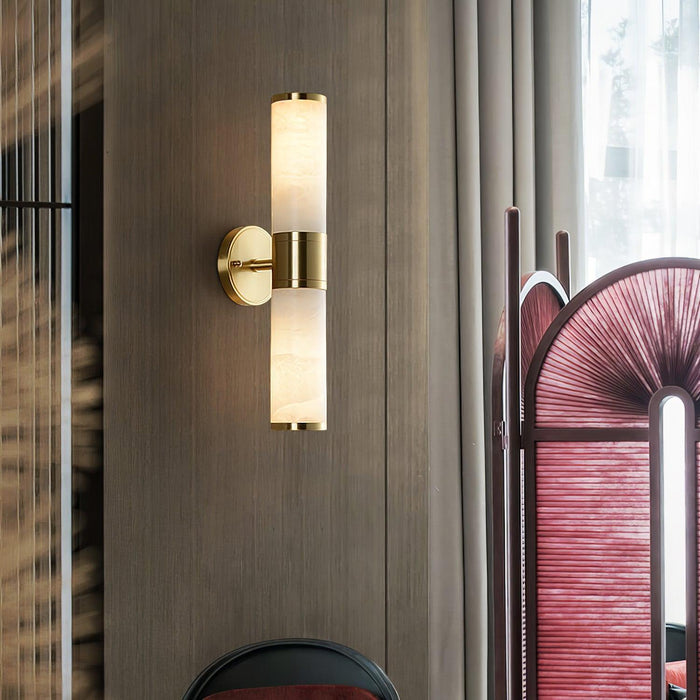 Lampatron Alabaster Wall Lamp-DWHOME