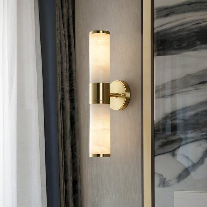 Lampatron Alabaster Wall Lamp-DWHOME