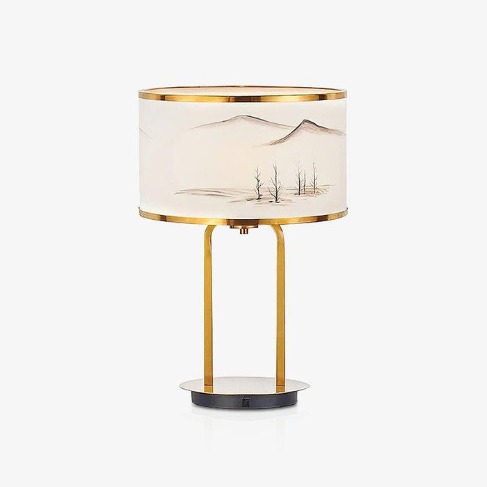 Landscape Painting Table Lamp-DWHOME