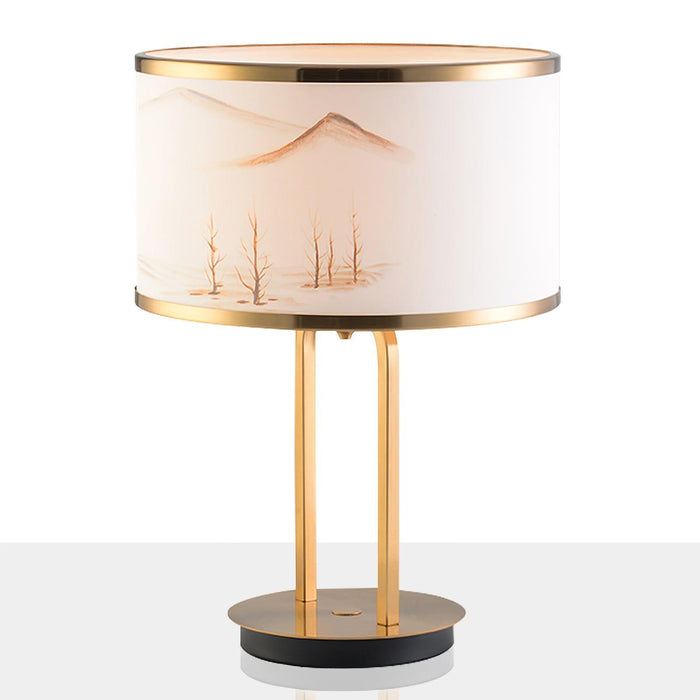 Landscape Painting Table Lamp-DWHOME