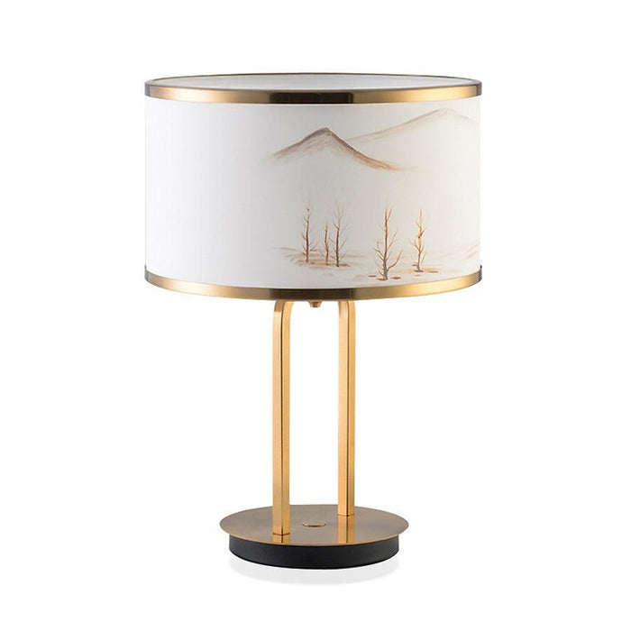 Landscape Painting Table Lamp-DWHOME