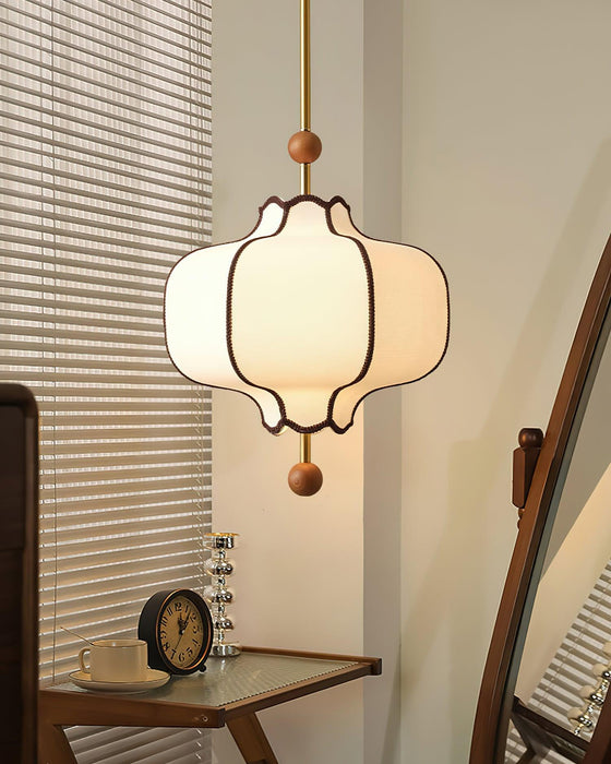 Lantern Fabric Pendant Light-DWHOME
