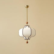 Lantern Fabric Pendant Light-DWHOME