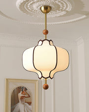 Lantern Fabric Pendant Light-DWHOME