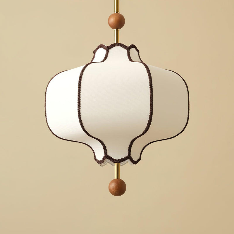 Lantern Fabric Pendant Light-DWHOME