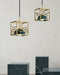 Lantern Square Pendant Lamp-DWHOME