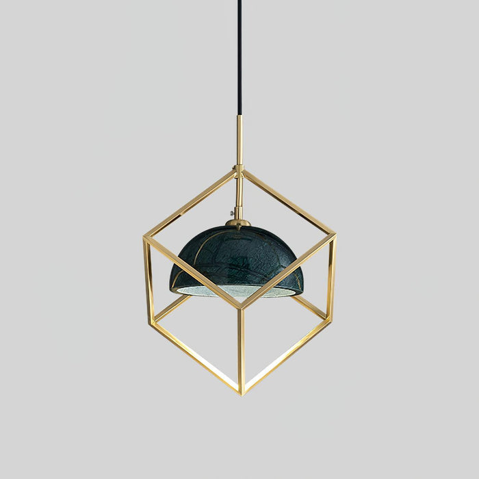 Lantern Square Pendant Lamp-DWHOME