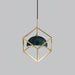 Lantern Square Pendant Lamp-DWHOME