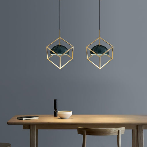 Lantern Square Pendant Lamp.