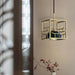 Lantern Square Pendant Lamp-DWHOME