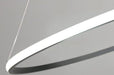 Lanuka Lampe suspendue anneau rond moderne et minimaliste - DWHOME