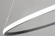 Lanuka Lampe suspendue ronde en forme de bague moderne et minimaliste - DWHOME