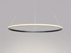 Lanuka Lampe suspendue en forme de bague ronde moderne et minimaliste - DWHOME