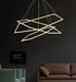 Laguuse Polygonal Large Rings Pendant Lamp.