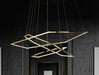 Laguuse Polygonal Large Rings Pendant Lamp.