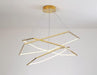 Laguuse Polygonal Large Rings Pendant Lamp.