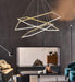 Laguuse Polygonal Large Rings Pendant Lamp.