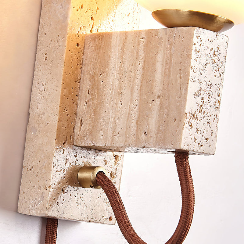 Atlas Globe Wall Sconce-DWHOME