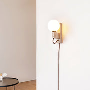 Atlas Globe Wall Sconce-DWHOME