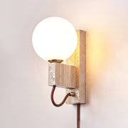 Atlas Globe Wall Sconce-DWHOME