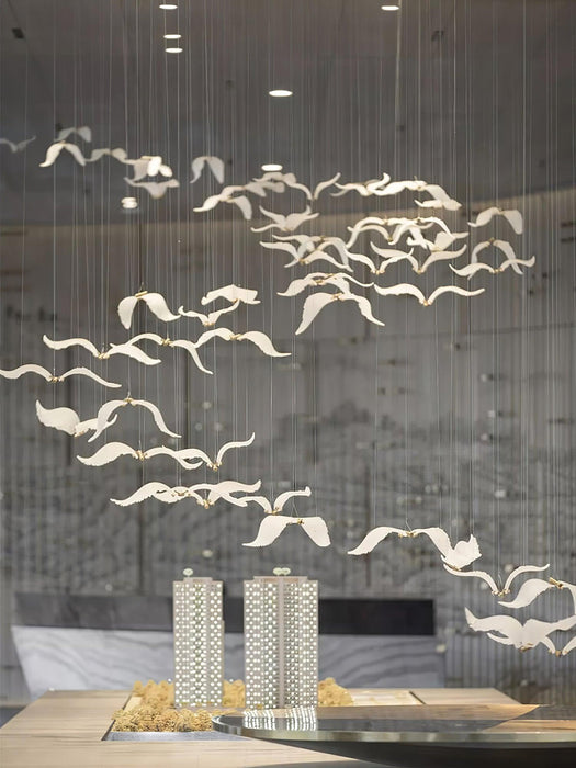 Large Seagull Chandelier.