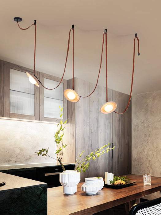 Lasso Stone Pendant Light-DWHOME
