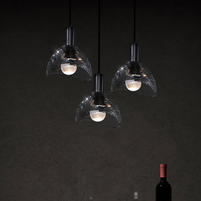 Latham Glass Pendant Lamp-DWHOME