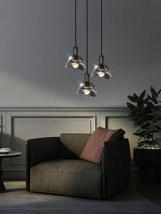 Latham Glass Pendant Lamp-DWHOME