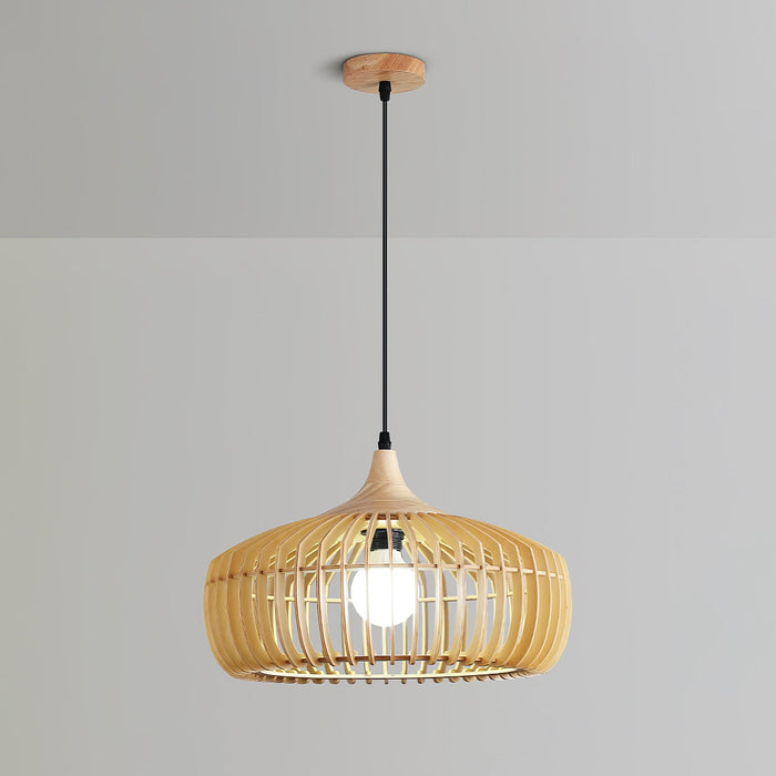 Lattice Nest Wooden Pendant Lamp.