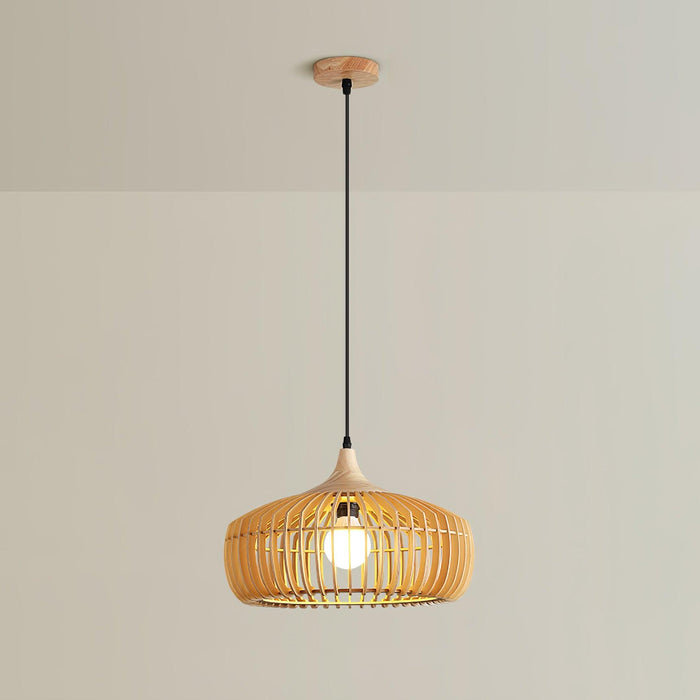 Lattice Nest Wooden Pendant Lamp.