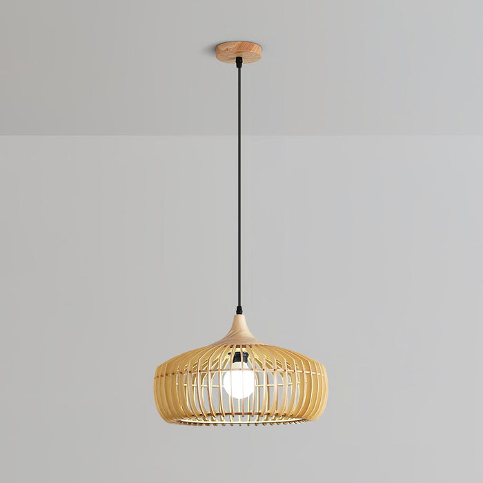 Lattice Nest Wooden Pendant Lamp.