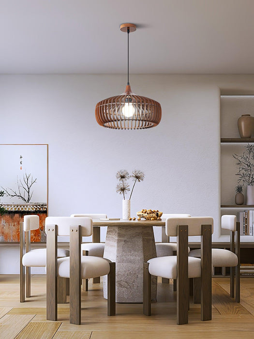 Lattice Nest Wooden Pendant Lamp.