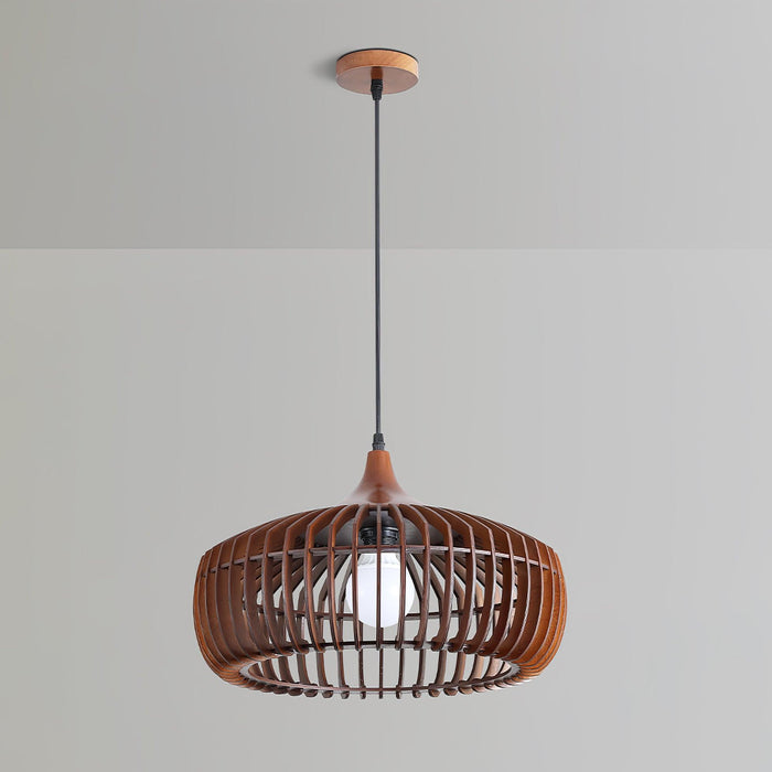 Lattice Nest Wooden Pendant Lamp.