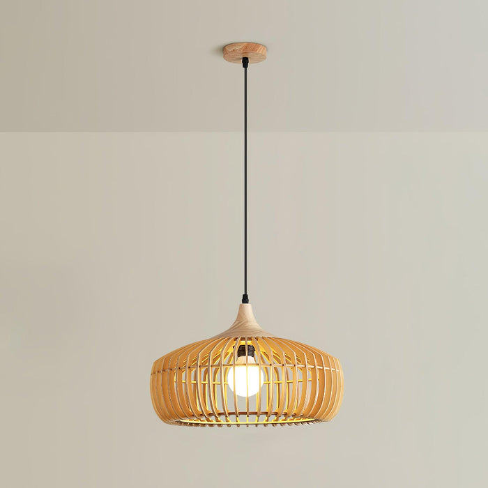 Lattice Nest Wooden Pendant Lamp.