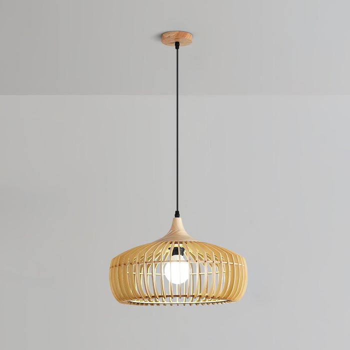 Lattice Nest Wooden Pendant Lamp.