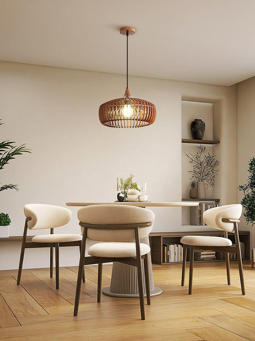 Lattice Nest Wooden Pendant Lamp.