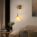 Laura Brass Wall Lamp-DWHOME