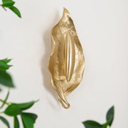 Leaf Brass Wall Lamp-DWHOME