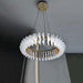 Leaf Glass Chandelier-DWHOME