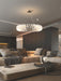 Leaf Glass Chandelier-DWHOME