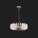 Leaf Glass Chandelier-DWHOME
