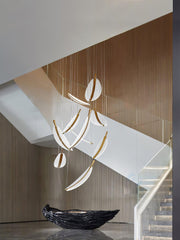 Leaf LED Chandelier-DWHOME