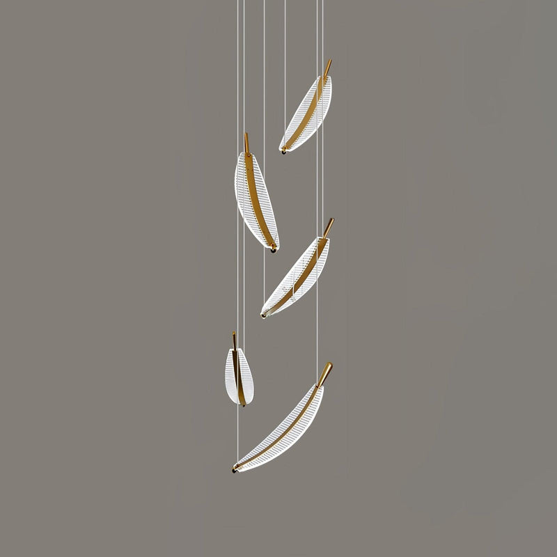 Leaf LED Chandelier-DWHOME