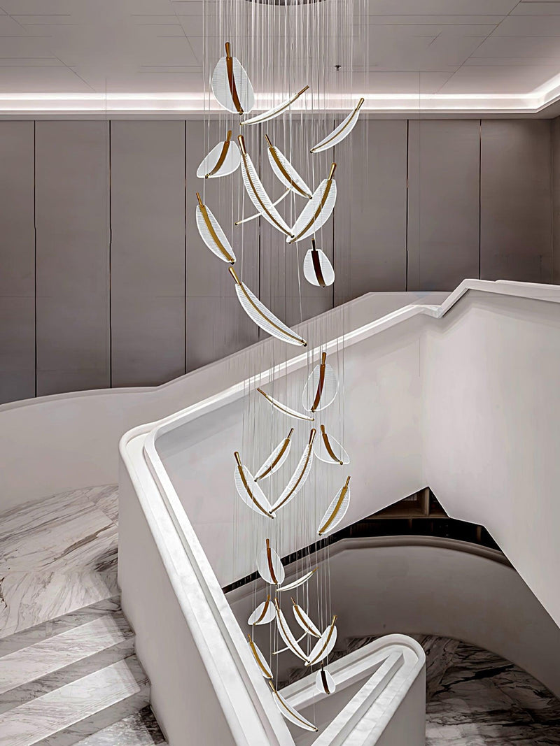Leaf LED Chandelier-DWHOME