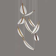 Leaf LED Chandelier-DWHOME