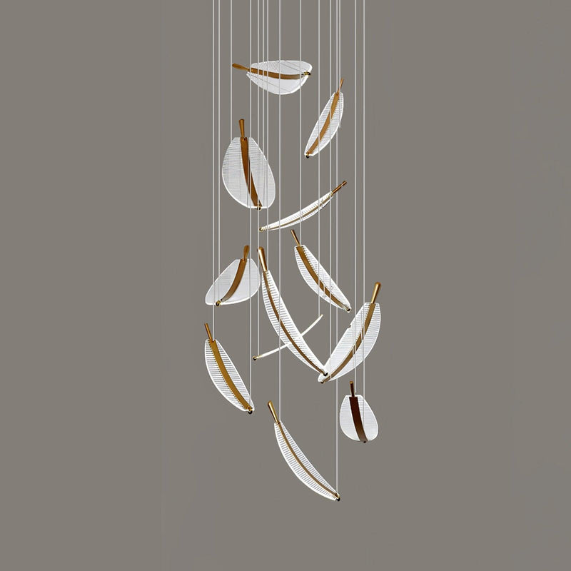 Leaf LED Chandelier-DWHOME