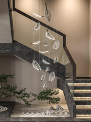 Leaf LED Chandelier-DWHOME