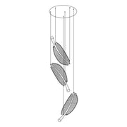 Leaf LED Chandelier-DWHOME