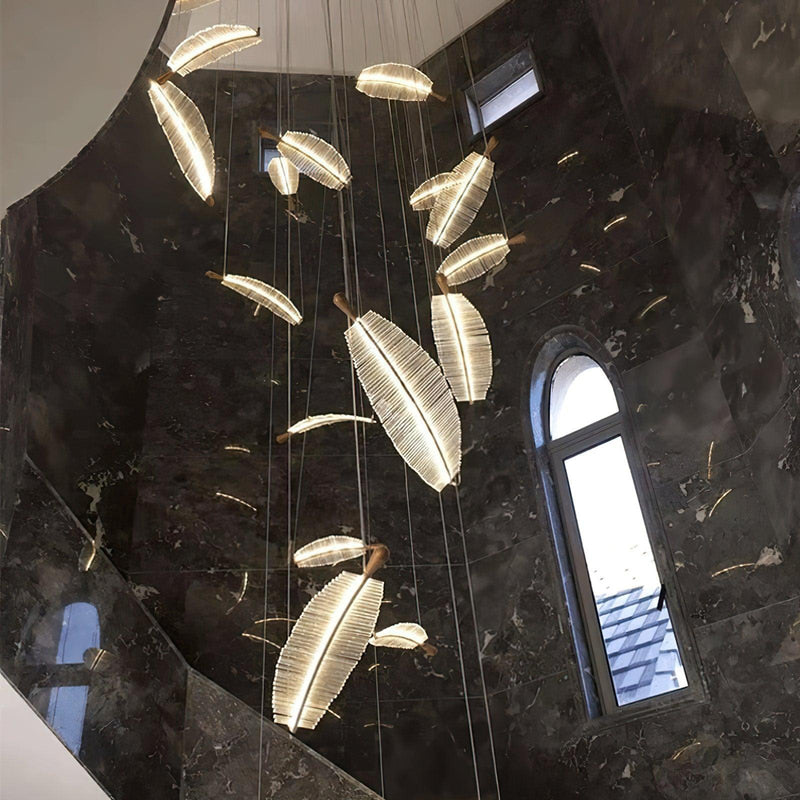 Leaf LED Chandelier-DWHOME