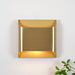 Leclerc Brass Wall Lamp.